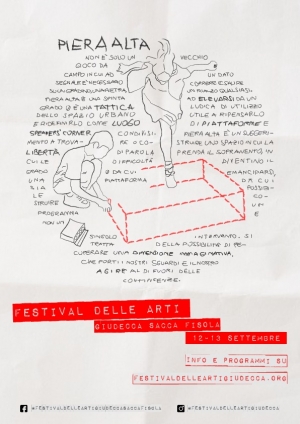 PIERA ALTA - L&#039;arte dell&#039;elevarsi: undicesima edizione del Festival delle Arti Giudecca Sacca Fisola
